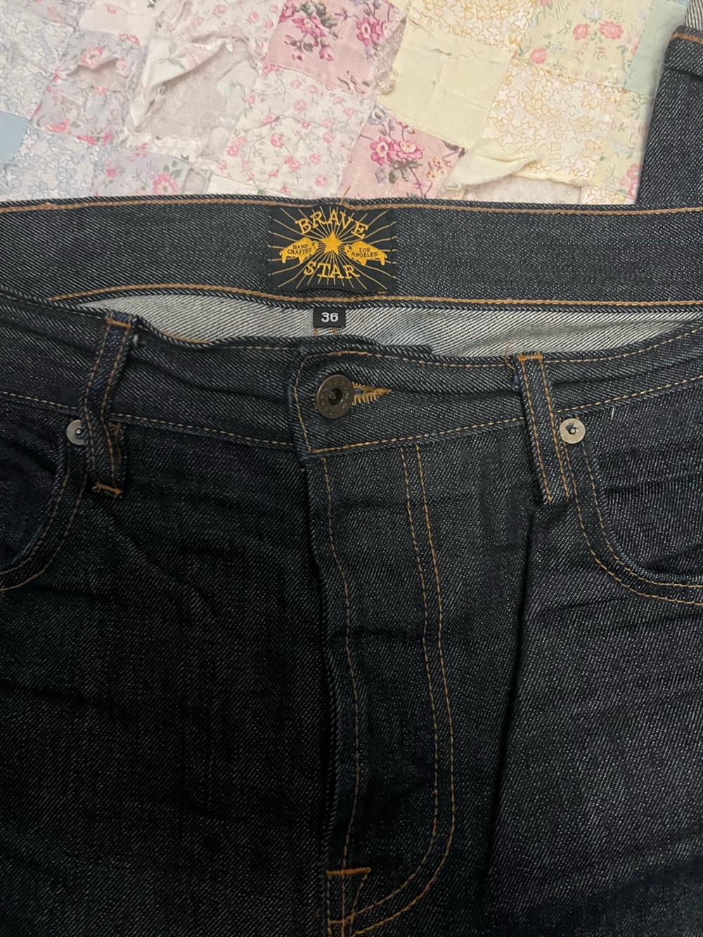 Brave Star Japanese Denim Mens jeans - Picture 2 of 3
